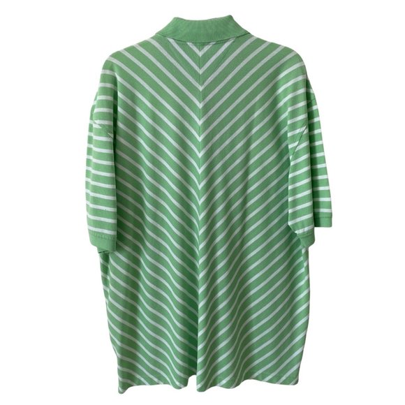 TOMMY HILFIGER XL POLO - VERY UNIQUE SHIRT - GREEN - NEW WITH TAG - Picture 2 of 13